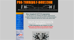 Desktop Screenshot of pro-touringf-body.com